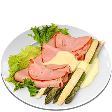 アスパラガスとオランデーズソース