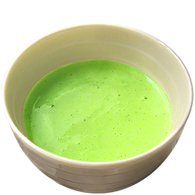 グリーンピーススープ